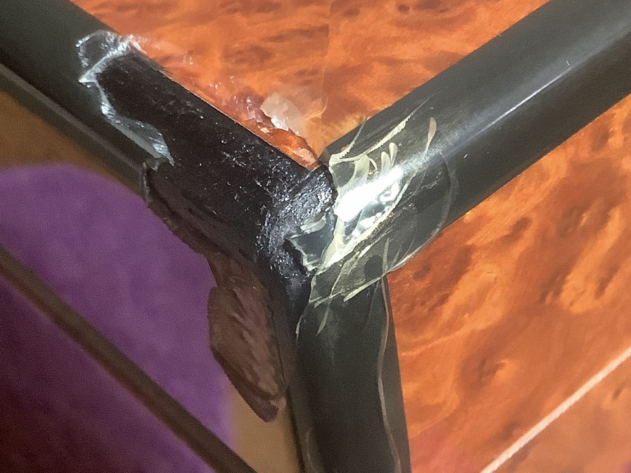 Humidor before repair