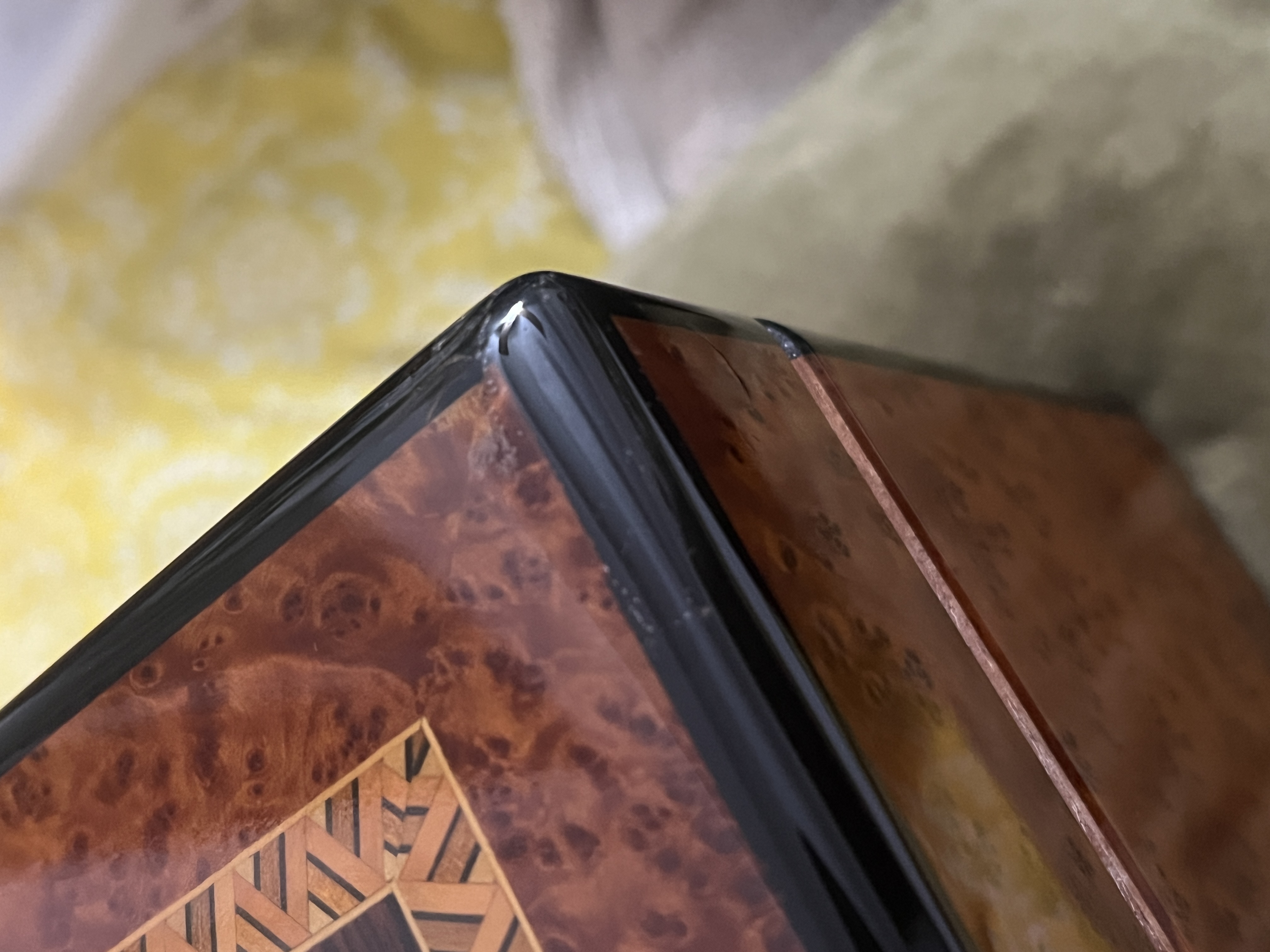 Humidor after repair