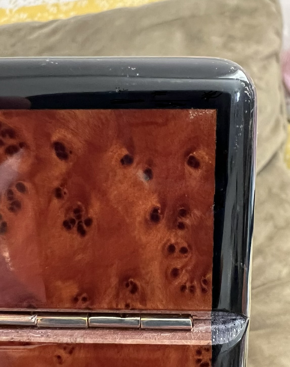 Humidor after repair