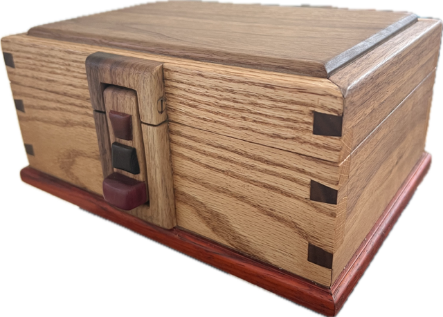 Walnut & Spanish Cedar Cigar Box